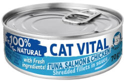 Cat Vital Tuna, salmon & chicken 70 g