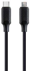 Gembird Cablu USB2.0 USB B micro mufa tata - USB type C mufa tata 1.5m negru GEMBIRD CC-USB2-CMMBM-1.5M (CC-USB2-CMMBM1.5M) - drumix