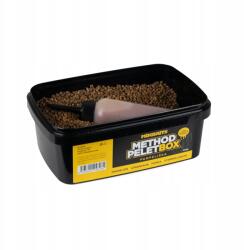 Mikbaits Method pellet doboz 400g 120ml Aktivátor Íz: pitypang (8595602248285)