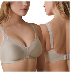 Selene Simító Melltartó Merevítő Nélkül Állítható Pántokkal Kényelmes Melltartó Bézs 85C