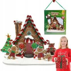 Artmaker Karácsonyi Házikó Összerakható Hab Puzzle 3D Kreatív Diy Kisház (puzzle piankowe diy)