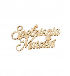 Klepkomania „valóra Vált Álmok felirat ajándékba (BST097)