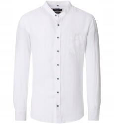 Casa Moda Nagy Méretű Férfi Vászon Ing Állógallérral Fehér Casamoda