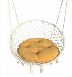  Ülőke párna Gólyafészek Hinta Mustárdsárga (Siedzisko Bocianie Gniazdo MUSZTARDOWE)