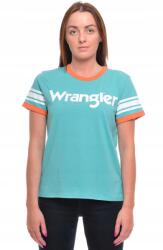 Wrangler póló Logo zöld Sporty Tee S