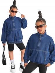 Shein Lány Farmer Pulóver __134/140