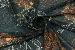  Sifon Ruha Dekorációhoz, Álomfogó és Farkas Mintával, Fekete Színben (SZYD)