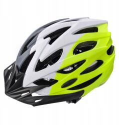 meteor Kerékpáros sisak állítható könnyű kerékpárhoz Meteor napellenzővel Marven L 58-61 cm (25171)