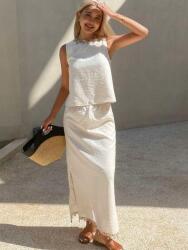 Dazy Ekrü Szoknya Felső Szett (s) (612890)