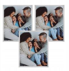 MPink Design 3x Képkeret 30x40 ezüst színű plexi előlap (CT1-R30X40,039 x3)