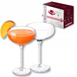 Wilmax England Wilmax lapos koktélos pezsgős pohár 300 ml 2 db-os szett (Kieliszki do szampana 300ml 2szt WL-888105/2C)
