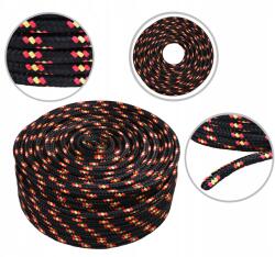  Lina Polipropilén Kötél Fonott Zsinór Kötél 10mm 25M (LINA LINKA POLIPROPYLENOWA PLECIONA 10mm 25M)