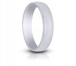  Ezüst karikagyűrű sima félkör alakú Ezüst 925 méret16 (obrączki ślubne miłosne urodzinowe)