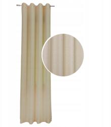 Agmar Kész függöny karikákkal 140x250 Clematis bézs (zasłona 140x250 CLEMATIS beżowa)