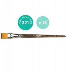 MILAN 321-es sorozat, 18-as méretű lapos, szintetikus ecset (80483/3)