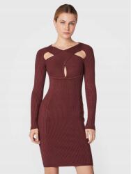 GUESS Barna Bordázott Ruha, Size M, barna (Elsie W2BK06 Z2YJ2)