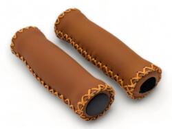 Velo Kerékpár markolat Velo retro barna, kormányvégekkel (03)