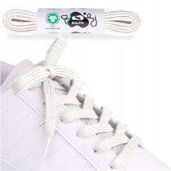 Sulpo Cipőfűző organikus pamutból Gots 120cm lapos fehér (S032 -Sznurowadła GOTS)