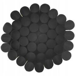 GoDan Szívószál Műanyag Ivócső Shake Jumbo Többfunkciós Fekete 250 Db (5902973192223)