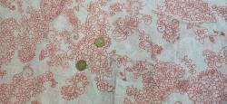  olasz, vékony pamut lenvászon virágmintával (99058959)