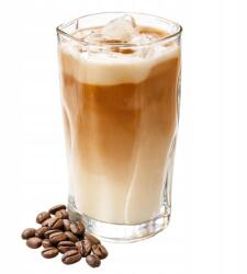 Ecarla Hullámos pohár magas 275 ml vastag üveg kávéitalokhoz