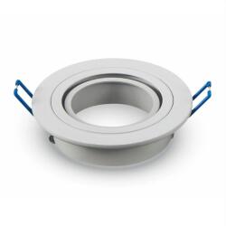 V-TAC Süllyesztett spot lámpatest állítható kerek fehér szem GU10 V-tac (SKU 3599 VT-782RD-WH)