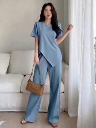 Dazy Kék Nadrág Blúz Szett (M) (612454)