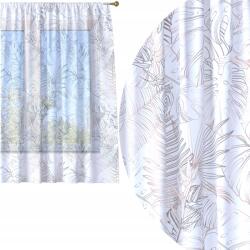 HomeView Függöny Készre Varrva 400x150 Voile Színes Mintás Ráncolószalagos 099 (H-FUN099-400x150)