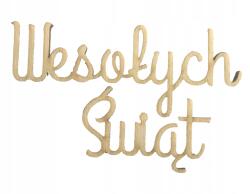 Kreatywne Myślenie Wesołych Świąt felirat decoupage scrapki nr. 3 (50157)