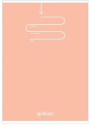 Herlitz Iskolai Füzet Kockás A5 60 lapos Herlitz Pasztell (9583279)