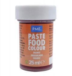 PME Élelmiszer színező gél, narancssárga, 25g Pme (PC1050)