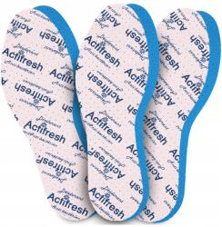 Sulpo 3 darabos izzadásgátló sport cipőbetét szett, latex hab, 40-es méret (Wkładki przeciwpotne ActiFresh)