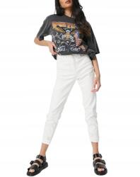 Topshop Top Shop Farmer Nadrág Ekrü 26/32-ES Méret