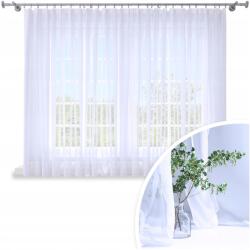 HomeView Függöny Kész Fátyol Fehér 400x100 CM Függöny Béka Szalag Függöny (H-FJT000-400x100)