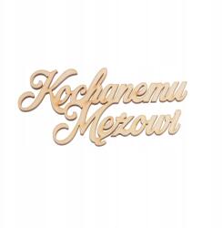 Klepkomania felirat Szeretett Férjnek ajándék dekoráció (BST452)