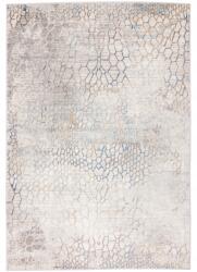 Dywany Chemex Portland Szőnyeg 140x200 Modern Stílus g13wb (G513B WHITE/D_BLUE)