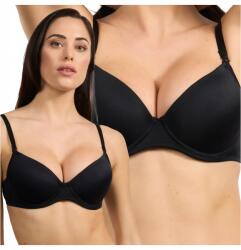 Spiman Simító merevítős melltartó, levehető pántokkal, merevítővel, 348 Fekete, 70B