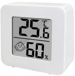 VERK GROUP Otthoni Szobahőmérő Digitális Elektronikus Páratartalom Higrométer Naxan (07179)