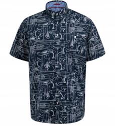 D555 Duke D555 Nagy Méretű Casual Ing Puha És Légáteresztő 4XL 156cm (101700)