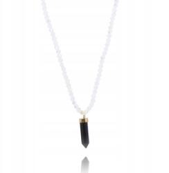 Ecarla Nyaklánc Nemesacél Aranyozott 14K Arany Hegyikristály (NST1581CZ)