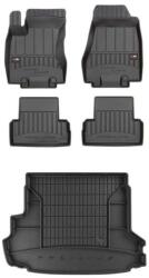 FroGum 3D gumiszőnyeg szett autószönyegek és Nissan X-Trail II 2008-2013 szőnyeggel, rendszerezővel