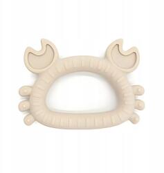 Muminky Csecsemő rágóka Szilikon Logopédiai Fogszabályzó Rák Bézs (Dino)