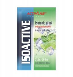 ACTIVLAB Isoactive Isotonic Drink, fagyasztott limonádé íz, 31, 5g, szénhidrátok, elektrolitok, ásványi anyagok, B-vitaminok (ACTIV/1565/D)