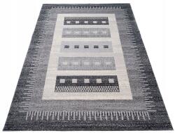 Rugito Fresh szőnyeg 60x100 cm Modern Skandináv stílus k89bl (K189A BLACK)