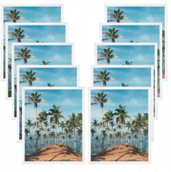 MPink Design 10 db Képkeret 50x70 fehér lakkozott plexi dombornyomással (CT1-R50X70IL13,15,0 x10)