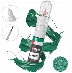 BLU Autójavító festék LA6N taftgruen zöld VW-hez 2in1 Blu