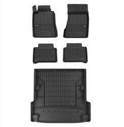 FroGum 3D gumiszőnyeg szett autószönyegek és szőnyeg Mercedes E-osztály W211 2002-2009 Kombi, nélkül