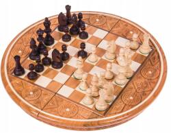 Square Rubin Red fa sakk Faragott