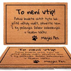 TabPrint Lábtörlő Kókusz Ajtóhoz 40x60cm Neni Vtip! Cseh Vicces Minták (Wycieraczka Kokosowa Wzory)