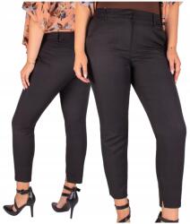 FIRI Női Szivarnadrág fekete formális nagy méret 46 /29 3XL (777.20/C146-29)